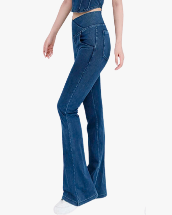 50% KORTING ALLEEN DEZE WEEK | Dianne High Waist Flared Jeans