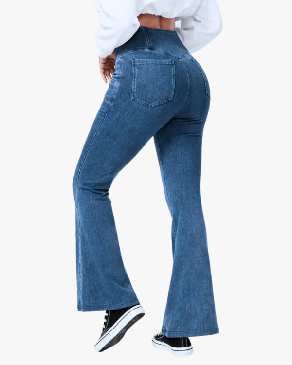 50% KORTING ALLEEN DEZE WEEK | Dianne High Waist Flared Jeans