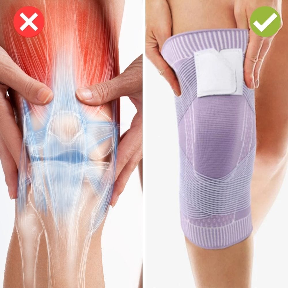 KneeRelief™ - Nooit meer vervelende kniepijn en gezonde knieën - 1+1 GRATIS