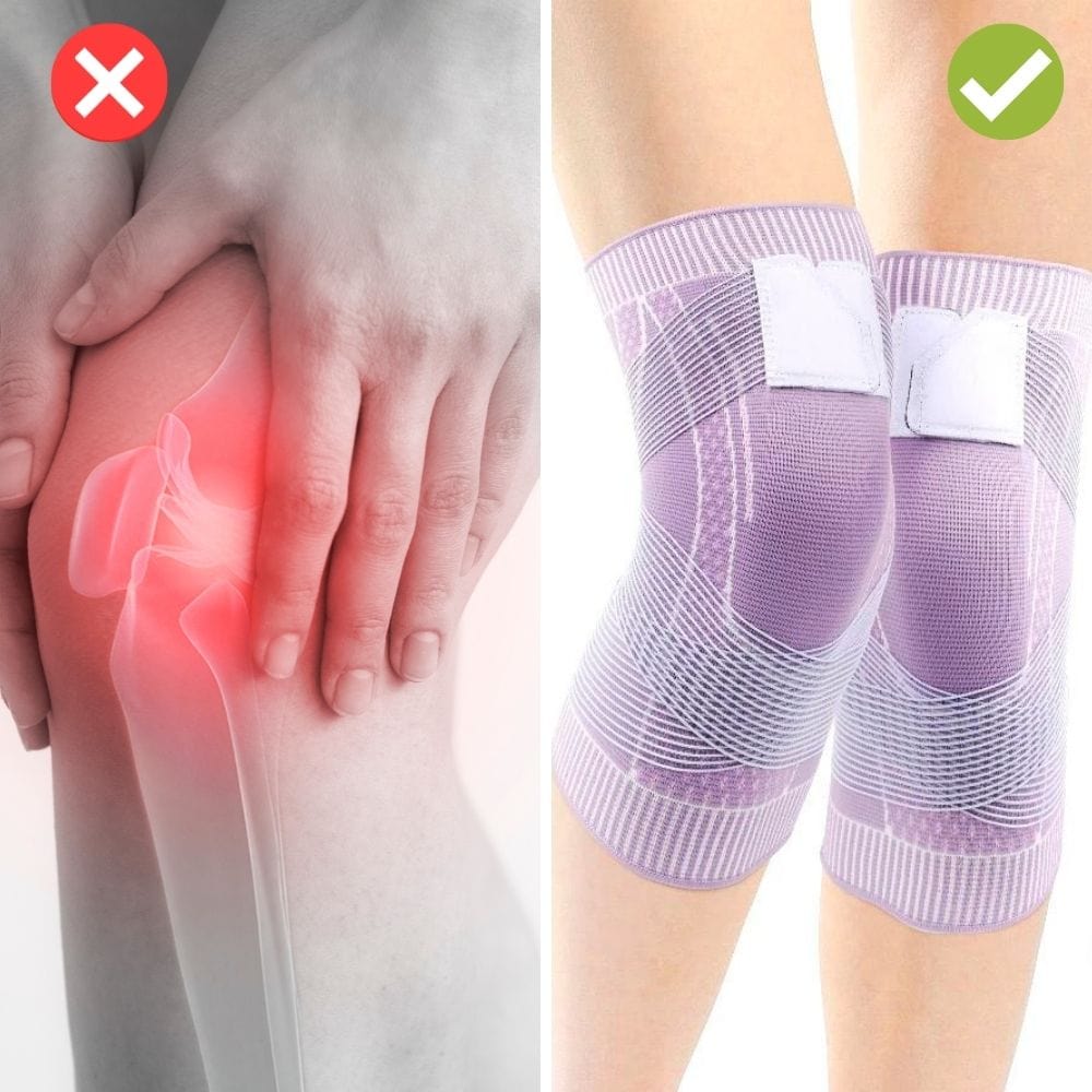 KneeRelief™ - Nooit meer vervelende kniepijn en gezonde knieën - 1+1 GRATIS