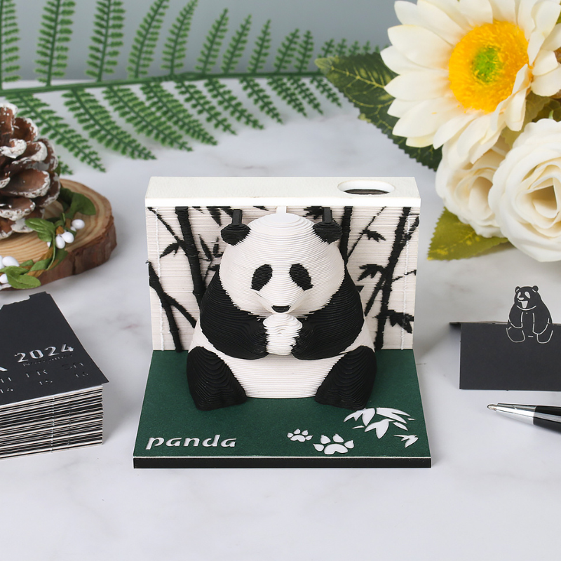 TimePiece® Calendar - Panda