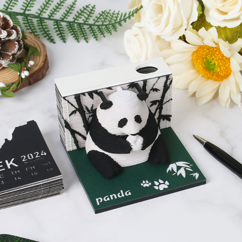 TimePiece® Calendar - Panda