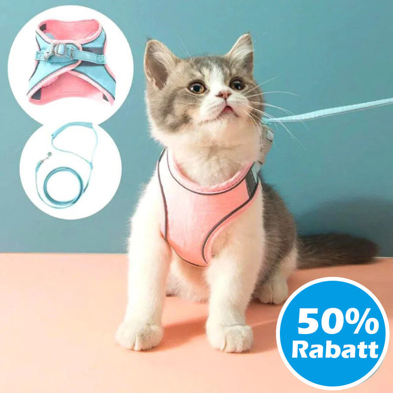 50% korting - KittyLux™ Comfortabel kattentuigje - Eerste betaling