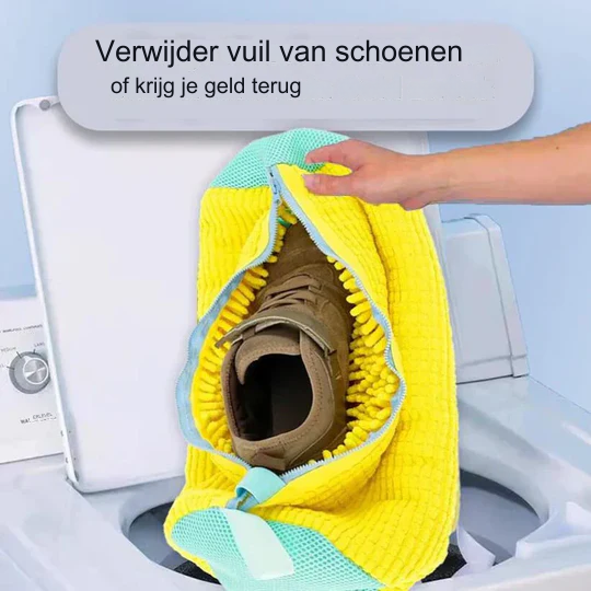 1 + 1 gratis | FreshKicks™ schoenenzak voor wasmachine - Laatste dag uitverkoop