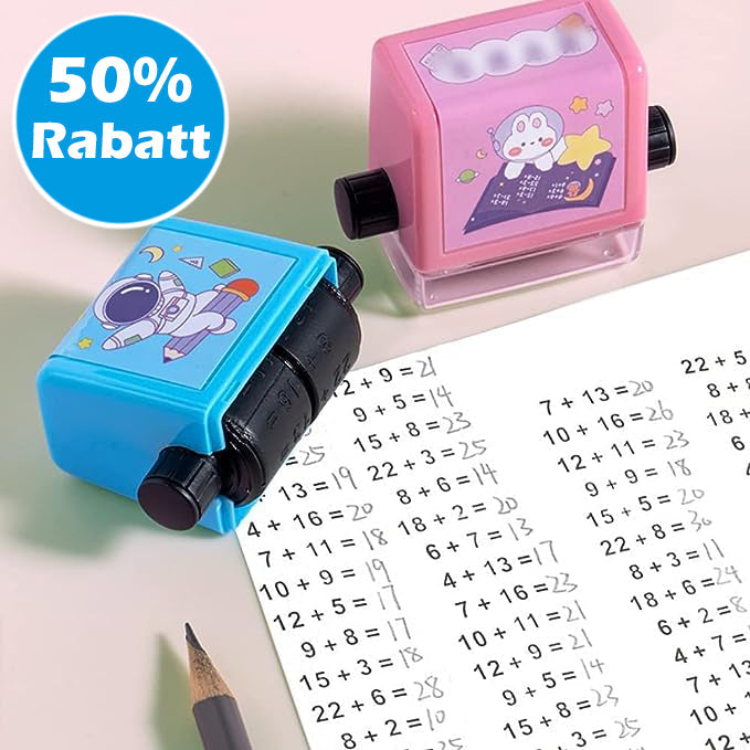 ALLEEN VANDAAG 50% KORTING ™ Rolstempel ™ Wiskundige Stempel