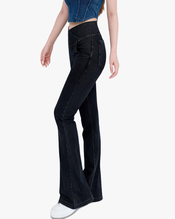 50% KORTING ALLEEN DEZE WEEK | Dianne High Waist Flared Jeans