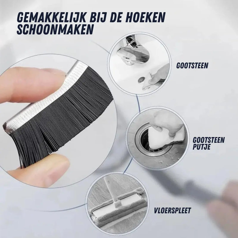 50% korting | GrimeGuard™ voegenborstel met harde haren