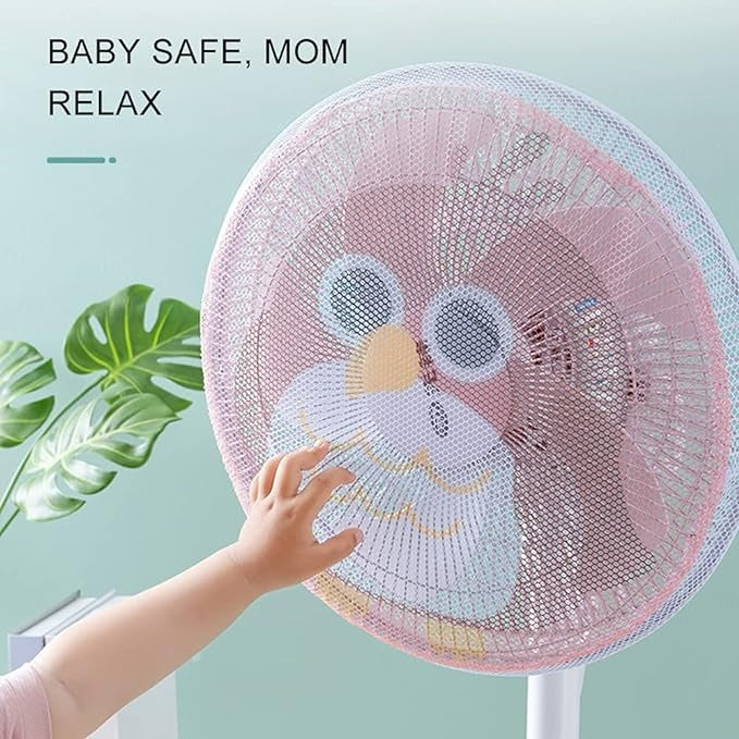 50% korting - FanSafe™ BreezeGuard antiknel beschermhoes voor ventilator - Laatste dag uitverkoop