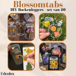 40+40 gratis! | BlossomTabs DIY Transparante Bladwijzers