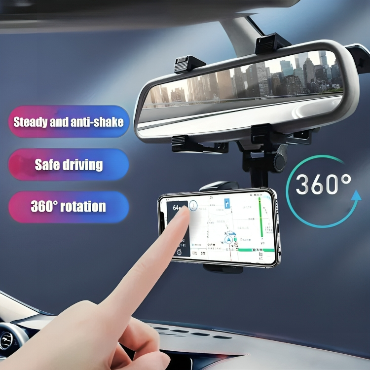 50% KORTING TIJDELIJK | Car360 Grip™ | 360 draaibare mobiele telefoonhouder voor in de auto - Beperkt aanbod