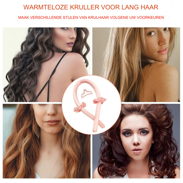 50% korting - CurlMagic™ Silk krultang zonder warmte - Laatste dag uitverkoop