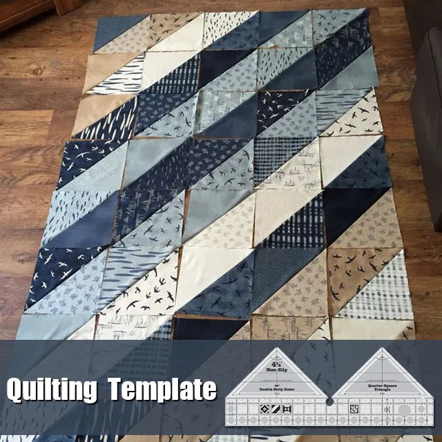 90 Degree Double-Strip Quilt Ruler