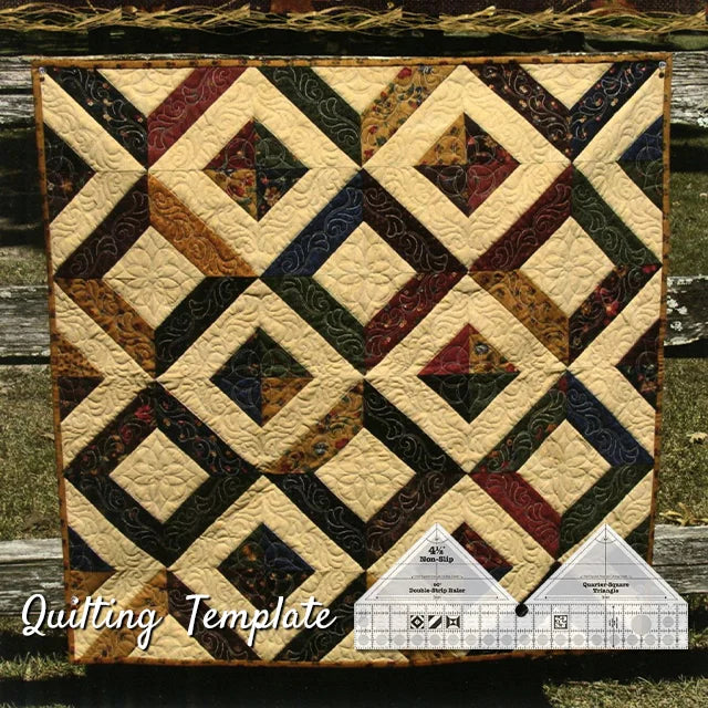 90 Degree Double-Strip Quilt Ruler