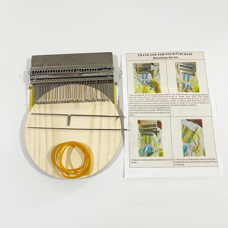 【Laatste dag korting】Darning Mini Loom Machine