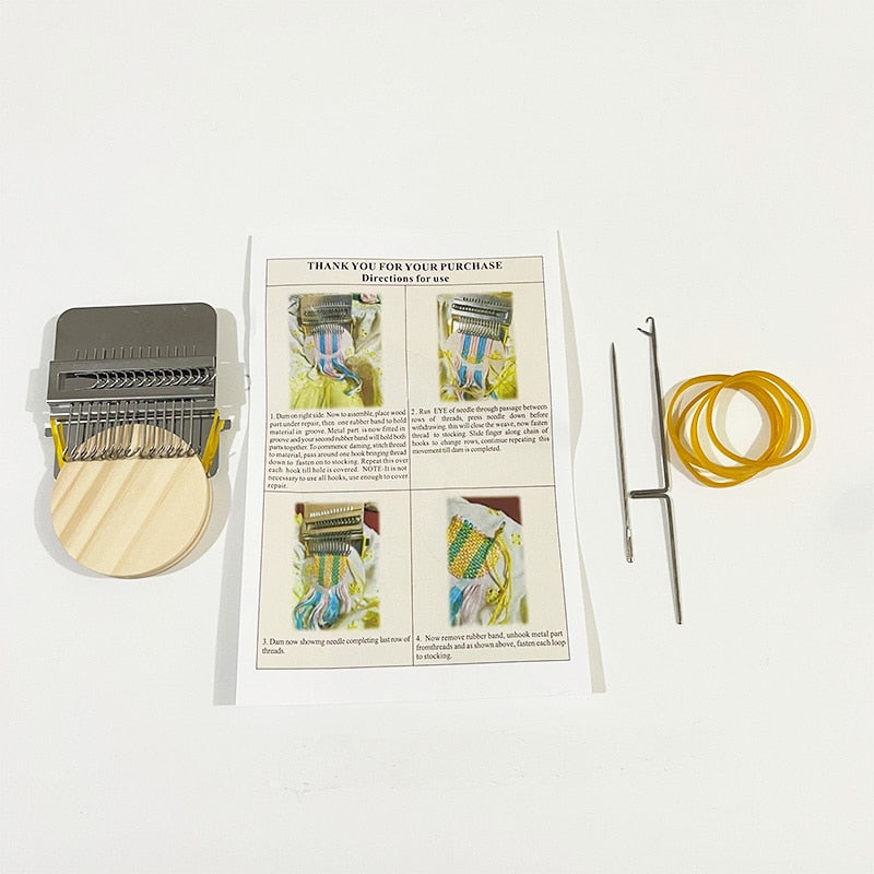 【Laatste dag korting】Darning Mini Loom Machine