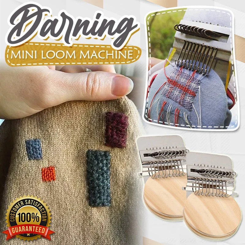 【Laatste dag korting】Darning Mini Loom Machine